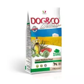 Wellness Dog&Co Adult Medium/Maxi корм для собак средних и крупных пород (Ветчина и рис, 12 кг.)