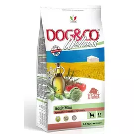 Wellness Dog&Co Adult Mini корм для взрослых собак малых пород (Баранина и рис, 7 кг.)