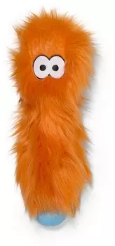West Paw Zogoflex Rowdies игрушка "Custer" плюшевая для собак (10 см., Оранжевый)