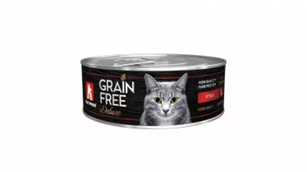 Зоогурман "Grain Free" консервы для кошек (Утка, 100 г.)