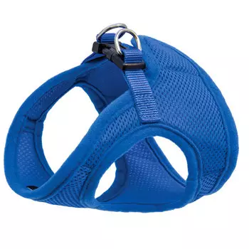 Triol HL02XS комплект мягкая шлейка-жилетка и поводок (XS, Синий)