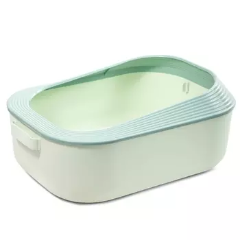 Triol Hygiene туалет для кошек прямоугольный Авокадо (60 х 42,5 х 24,5 см.Мятный)