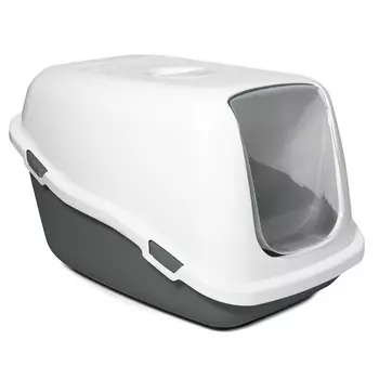 Triol Hygiene туалет для кошек закрытый Клозет (57 х 39 х 35 см.Серый)