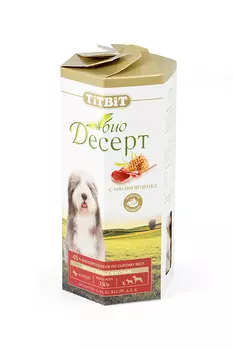 TiTBiT печенье Био-десерт для собак с ягненком (Ягненок, 350 г.)