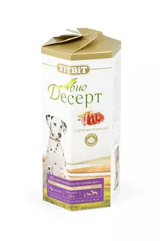 TiTBiT печенье Био-десерт с печенью для собак (350 г.)