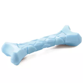 Triol Puppy игрушка для щенков из термопластичной резины Косточка (10,5 см., Голубой)