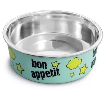 Triol Миска металлическая на резинке "Bon Appetit" (0,45 л.)