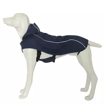 Triol Outdoor попона со светоотражающей полоской Navy (Черная, XXXL, Унисекс)