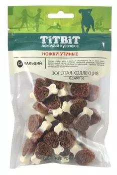 TiTBiT Золотая коллекция ножки (Утка, 55 г.)
