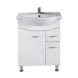 тумба напольная с раковиной asb-mebel альфа 65 см (10174)