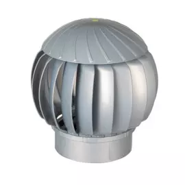 турбодефлектор 160мм пластик, серебро, rrtv 160 silver, era