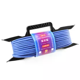 удлинитель на рамке "powercube" 10а/2,2 квт, 1 розетка, 20м, морозостойкий