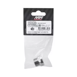 удлинитель шестигранный 1/2" х 10 мм (никель) mpf, mp-у