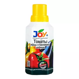 удобрение жидкое томаты, перцы, баклажаны joy 0,33 л
