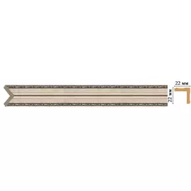 Угол DECOMASTER 22*22*2400мм 116M-59 ШК/42
