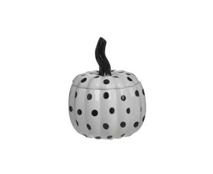 Ваза pumpkin (черный, белый)