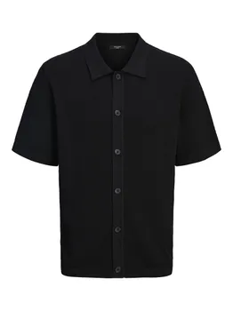 Рубашка обычного кроя на пуговицах JACK & JONES Jones, черный