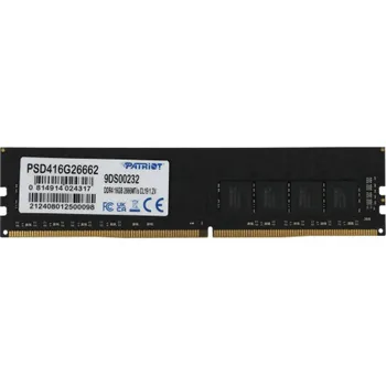 Память оперативная DDR4 Patriot 16Gb 2666MHz (PSD416G26662)