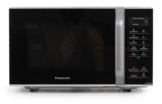 Микроволновая печь Panasonic NN-ST34HMZPE 25л, 800Вт, черный/серебристый (NN-ST34HMZPE)