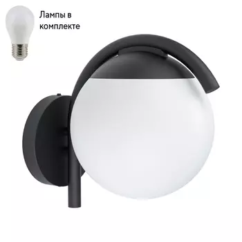 Уличный настенный светильник с лампочкой Eglo 98731+Lamps
