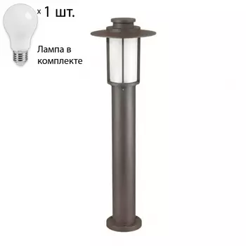 Уличный столб со светодиодной лампочкой E27, комплект от Lustrof. №105239-694164