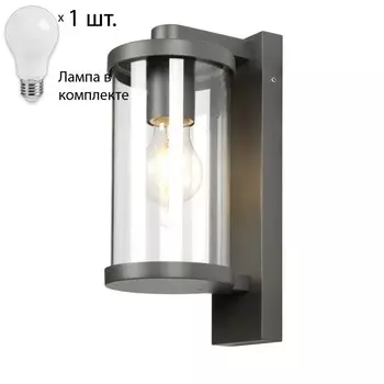 Уличный светильник с лампочкой Favourite Lukturis 3038-1W+Lamps А60
