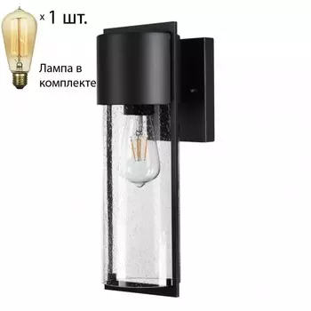Уличный светильник с ретро лампой Odeon Light Capi 4962/1W+Retro Lamps