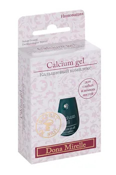 Лак д/ногтей Dona Mirelle Calcium gel Кальциевый комплекс, 17 мл