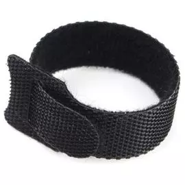 Хомут Cablexpert Velcro VT-110x11BK 110 x 11 мм, черные (12 шт.)