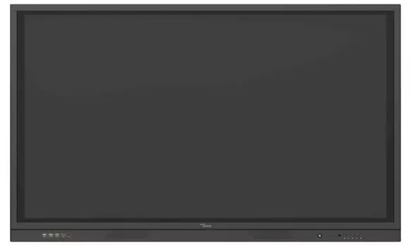 Интерактивная доска Optoma 3651RK H1F0H00BW101 65', UHD 4K, 3840x2160, 370cd, 1200:1, 8ms, 178/178, IN: 3xHDMI, VGA, DP, 4xUSB2.0, USB3.0, RJ45, OUT: