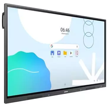 Интерактивная панель Samsung WA86D 3840х2160, 1200:1, 400кд/м2, проходной HDMI, OPS, Android 13, 40 касаний