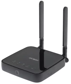 Интернет-центр Alcatel HH40V N300, 10/100BASE-TX/4G(3G), cat.4, черный