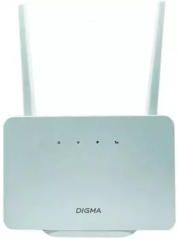 Интернет-центр Digma HOME D4GHMAWH N300 10/100BASE-TX/4G(3G) cat.4 белый