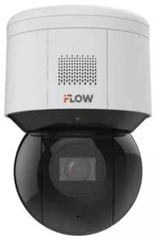 IP камера iFlow F-IP-2441CISZ4 4 Мп уличная поворотная c ИК-подсветкой до 50м и технологией SharpSense, 1/2.8" Progressive Scan CMOS, объектив 2.8-12м