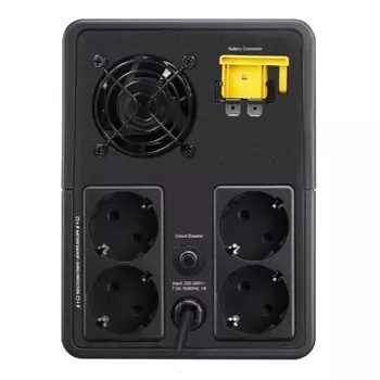 Источник бесперебойного питания APC BVX2200LI-GR Easy UPS, BVX 2200VA, 230V, AVR, Schuko Sockets