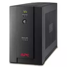 Источник бесперебойного питания APC BX1400U-GR Back-UPS 1400VA, 230V, AVR, Schuko Sockets