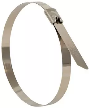 Хомут EKF plc-fl-tss-304-7.9x360-r AISI 304 из нержавеющей стали, 7.9x360 (10 шт.) FlexLock