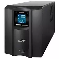 Источник бесперебойного питания APC SMC1000I Smart-UPS C 1000VA/600W, 230V, Line-Interactive, LCD