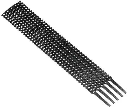 Хомут EKF plc-fs-br гибкий (20 шт.) черный FlexSTRAP