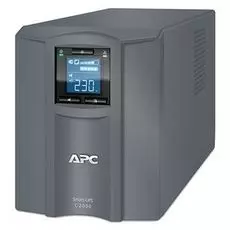 Источник бесперебойного питания APC SMC2000I-RS Smart-UPS C 2000VA/1300W, 230V, Line-Interactive, Out: 220-240V 6xC13/1xC19, LCD, Gray, No CD/cables