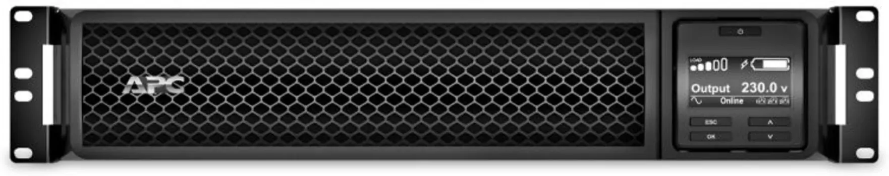 Источник бесперебойного питания APC SRT1500RMXLI Smart-UPS SRT, 1500VA/1500W, On-Line, Extended-run, Rack 2U (Tower convertible), black