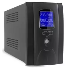 Источник бесперебойного питания Crown CMU-SP1200EURO LCD USB CM000001872 line-Intractive, 1200VA\720W, 4*EURO+1*IEC bybass, LCD-дисплей, порт USB