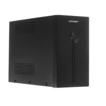Источник бесперебойного питания Crown CMU-SP800EURO 800VA металл, 1x12V/9AH, розетки 3*EURO+1*IEC bybass