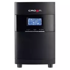 Источник бесперебойного питания Crown CMUOA-350-1K EURO CM000001879 On-line, 1000VA/900W, порт USB 2*EURO, слот SNMP