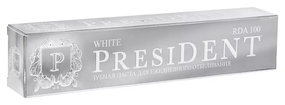 Зубная паста President White (100 RDA) 75 мл