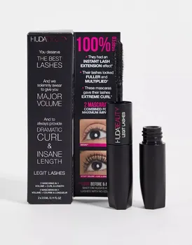 Huda - Legit Lashes - Мини двусторонняя тушь для ресниц Huda Beauty
