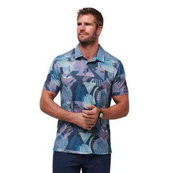 Поло Travis Mathew Featherweight Summer, синий