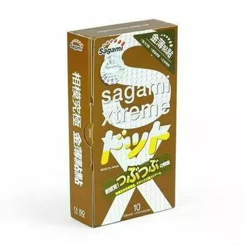 Презервативы усиливающие ощущения Sagami Xtreme Feel Up, 10 штук