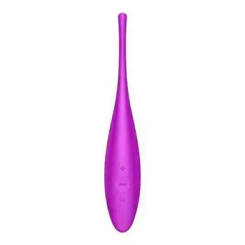 Перезаряжаемый точечный вибромассажер Satisfyer Twirling Joy, фуксия