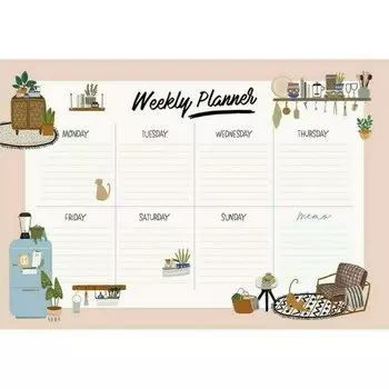 Планер Listoff Weekly 1 No 2, 55 листов